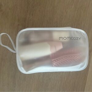 momcozy White Clear Travel Pouch for Kids Essentials